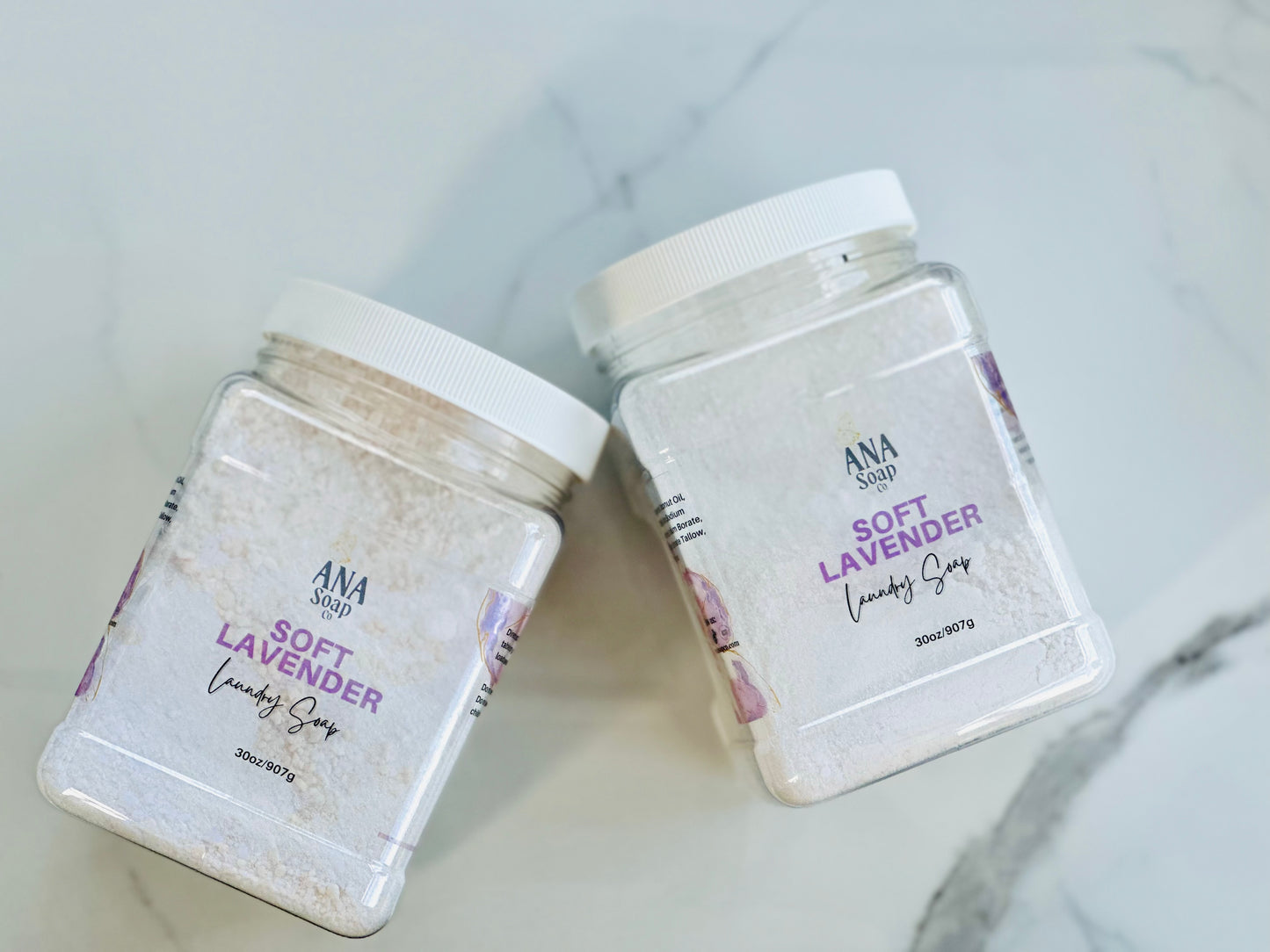 Soft Lavender Laundry Soap